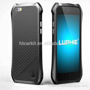 Hard metal case for iphone 6s Black color Luxury design